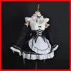Ram Rem Lolita Maid Cosplay Kostuums Pruik Pecula Vestido Anime Re: nul Kara Hajimeru Isekai Seikatsu Cosplay Halen Maid Dr Z5Mt #