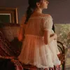 carino e dolce pigiama sexy della biancheria trasparente provocante letto trasparente Nightdr libero da Temptati Passi Suit 2pc R0x3 #