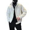 inverno nuovo modello uomo casual giacca Cott spessa / uomo Fiable versatile per vestibilità slim e caldo colletto Cott giacca s8uT #