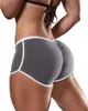 Shorts esportivos de cintura baixa para mulheres verão elástico dobra design shorts sexy senhoras treinamento ginásio shorts mini skinny fitn curto j8qZ #