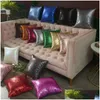 Cuscino/Cuscino Decorativo 14 Colori Glitter Paillettes Custodia Tinta Unita Cuscino Home Car Comodo Decor Vita Er Federa Dro Drop D Dhxio