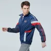 MGP Męska kurtka sportowa 2021 Spring New Blue Sewing Męska kurtka wiosenna rozmiar 46-56 Męskie odzież 132S#