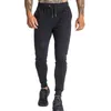 Männer Jogginghose Bleistift Hosen Slim Fit Kordelzug Elastische Taille Männer Workout Lässige Jogger Täglichen Tragen Y82O #