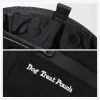 フレームベネポウの品質犬トリートバッグトレーニングプロフェッショナルマグネティックオープニングポケットペットペットトリートポーチ調整可能なクリップウエストベルト付き