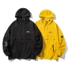 Ny Spring Autumn Men's Jacket FI Casual Streetwear Thin Hooded Jackets Windbreaker Coat Man Outwear Hip Hop Clothes 5xl 58JD#