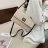 Lojas Exportação Designer Bolsas de Ombro Grande Capacidade Moda Corrente Única Bolsa nas Axilas para Mulheres 2024 Nova Moda Lona Dobrável Orelha Crossbody