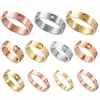 Projektantka złota pierścień dla kobiet Pierścienie mężczyzn Diamond Moissanite Love Luxury Sterling Pierścień Srebrna biżuteria śruba Pirefgko#