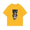Рэппер Chief Keef Kitty Lead Never Follow Футболка с принтом Мужская футболка из 100% хлопка Мужские забавные футболки Мужская футболка большого размера в стиле хип-хоп J21M #