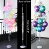 Yastık 1/2SET LED Hafif Hava Topları Stand Tutucu Sütun Çocuk Doğum Günü Balon Sopa Düğün Dekor Baloon Helyum Globos Yetişkin Balon