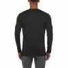 Mens Sport LG Sleeve Tight Elastic T-Shirt Gym Fitn Bodybuilding Muscle Clothing Breattable Quick Dry Paris Print Tee Tops A3AH#