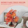 Decorative Flowers Decoraciones Para Salas Casa Maple Model House Plants Garden Fake Tree Decoration