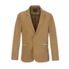 Trendy Cott Sucible Men Men Casual Blazer Plus Size Coat Office Sprężyna streetwear Spring Autumn Ubranie 90JY#