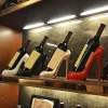 Miniatures High Heel Shoe Wine Bottle Holder Stylish Wine Rack Gift Basket for Home HighHeel Statue Sculptures Kitchen Bar Decor