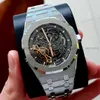 Designer Watches 41 voor man Diver Sports TEEL BAND 5ATM BEWEGING HOGE KWALITEIT Skeleton Watch AAA Automatic Clean Orologio Uomo Reloj Hombre Montre de Luxe