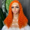 Glamorous Lace Wigs 180% Density Malaysian Human Hair Many Color Deep Wave 13X4 Transparent Wig 20 Inch Front Peruvian Indian Drop Del Dhjbb 271 Wigs