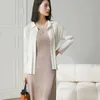 Blouses pour femmes ALSEY Miyake plissé mode mince polyvalent chemise à revers automne printemps tempérament à simple boutonnage veste de banlieue élégante