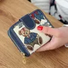 Hihg Cartera de diseñador de lujo Mujer Estampados de moda Cartera cruzada Cartera para hombre Multi Pochette Mujer Bolso de cadena de lona informal Cartera Titular de la tarjeta Monedero