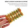 Dekorativa blommor Artificiellt gräs Diy Flower Cluster Micro Landscape Decoration Sandbord Harts Mini Ornament