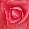 Decorative Flowers Simulation PE Foam Flat Bottom Giant Rose Wall Wedding Background DIY Party Faux Flower Decoration Home Fake Flore Heads