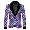 hoo 2024 Men's Fi plus Size 3D Digital Printing blazer Stage Performance Photo Stu Photography Floral blazer S0gh#