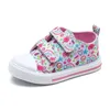 Canvas baby barnskor springer rosa färg spädbarn pojkar flickor småbarn sneakers barn fotskydd casual skor g8wa#