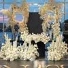 Wedding Decoration Flower Stand Backdrop black Stainless Steel Frame Wedding Metal Arch Backdrop Stand 781