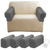 Chair Covers 4 Pcs Sofa Arm Cover Sectional Couch Polyester Slipcovers For Couches And Sofas