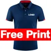 Verão de secagem rápida camisa polo impressão personalizada camisas de golfe grupo individual personalizado bordado camisetas topo 240318