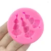 Baking Moulds Christmas Tree Silicone Mold Fondant Cake Chocolate Biscuit Mould