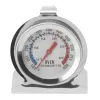 Gauges Oven Thermometer High Accuracy Heat Resistant Stainless Steel Thermometer for Kitchen Refrigerator