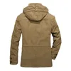 uomo all'aperto giacca a vento invernale piumino da uomo spesso caldo Parka cappotti Cmere fodera staccabile 2 in1 multi-tasca Outwear 4XL q0GS #