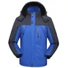 Dikke W Outdoor Winddicht Dsjacks Mannen Hooded Alpinisme Reizen Sport Jas Mannelijke Winter Plus Fluwelen Btjassen U6By #