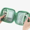 Cosmetic Bags Tools Bag Charger Storage Box Travel Organizer Mesh PU Wristband Makeup Headphone
