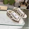 Designer Women Canvas shoes Vintage Trainers Lace Up Flats Classic Sneakers Runner Trainer With box size 35-41