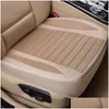 Seat Cushions Erflax Cushion Seasons Breathable For Most Fourdoor Sedan Suv Traluxury Car Protection Aa230520 Drop Deliv Delivery Auto Ot0Bx