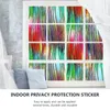 Window Stickers 1 Sheet Of Waterproof Cling Frosted Glass Covering Bathroom Privacy Sticker