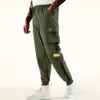 Klassisches Design, mehrere Pattentaschen, Cargohose für Herren, lockere Passform, Kordelzug, Harems-Cargo-Jogginghose Z1aQ #