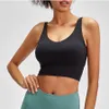 Lu Women Yoga Designer Allinea Tops Tops Obiti in palestra reggiseno da yoga a forma di U per donne casual che corre nude stretta giubbotto sportivo fitness camicia biancheria intima