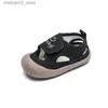 Sandalen Kinder Sandalen Sommer Neue Jungen Geschlossene Zehen Strand Sandalen Hohle Atmungsaktive Mädchen Sandalen Kinder Weiche Sohle Anti-rutsch Segeltuchschuhe Q240328