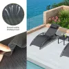 Tissu 140*100 cm Teslin maille tissu pour bricolage chaise de bureau inclinable plage chaise longue napperon PVC extérieur imperméable maille tissu