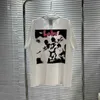 T-shirts voor heren Street Fashion Saint Michael Love Tee Cupido Letter Print Retro Korte mouwen Heren en Dames Casual T-shirts J240322