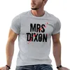 Polos męski Pani Dixon T-shirt Funnys Customs Tops Męskie ubrania