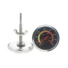 Gauges Stainless Steel BBQ Smoker Grill Thermometer Temperature Gauge 50800 Degrees Fahrenheit 10400 Degrees Celsiu Food Cooking Oven