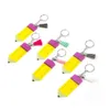 Explosive personalized fringe keychain Teachers' Day pencil keychain acrylic keychain