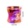 Wine Glasses Light Up Glass Luminous Cups With Lights Glow In The Dark Party Favor Supplies Flashing For Bars Christmas Year's