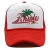 Rh – chapeau de camion de marque américaine tendance, lettre imprimée, Baseball, Protection solaire extérieure et pare-soleil, langue de canard