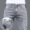 Zomer Heren Koreaanse Stijl Casual Jeans Lichtgekleurde Slanke Jeans Voor Mannen Fiable En Comfortabele Denim Broek Skinny jeans Mannen 05fd #