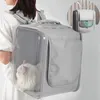 Katzentrage-Rucksack-Taschen für atmungsaktive Welpenreisen, Outdoor-Umhängetasche zum Tragen von Katzen