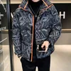 2022 Winter Neue Männer Harajuku Graffiti Druck Parkas Lose Streetwear Puffer Jacken Männlichen Fi Verdicken Warme Cott Kleidung M043 #