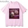Non come le altre ragazze Meme T Shirt Donna Uomo Y2k Streetwear Harajuku Manica corta Grafica Tees Allentato Cott T-shirt Graphic Tees V8cq #